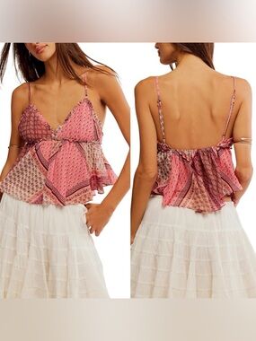 Free People Alix Printed Tank
